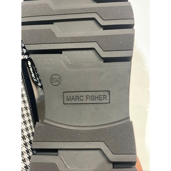 Marc Fisher Women's Houndstooth Cube Loafer 8 - Picture 9 of 10